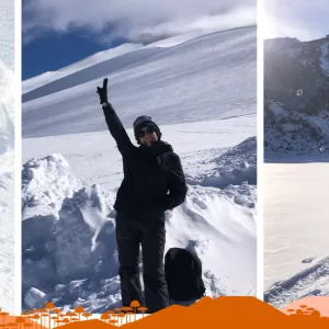 Trekking invernal y Cuesta de las raíces, Arenales